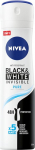 Deodorant naistele Nivea Black & White Invisible Pure, 150 ml