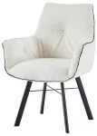 S&ouml;&ouml;gitoa tool Kayoom Allie 125, kreemjasvalge, 61 cm x 64 cm x 91 cm