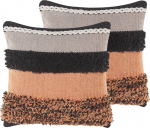 Dekoratiivne padi Beliani Mihalgazi, mitmev&auml;rviline, 45 cm x 45 cm, 2 tk