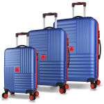 Kohvrite komplekt My Valice Plekoblrt, tumesinine, 100 l, 28 x 51 x 77 cm