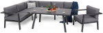 Aiam&ouml;&ouml;bli komplekt Home & Garden Miami, hall v./tumehall v., 6 istekohta
