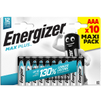 Patareid Energizer Max Plus, AAA, 1.5 V