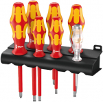 Kruvikeeraja komplekt Wera 160i/7 Kraftform Plus, isoleeritud, 7 tk