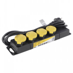 Pikendusjuhe, 3 x 1,5 mm&sup2;, 3 m, IP44, 4 pesa