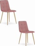 Toolide komplekt Leobert Kara, roosa v./pruunikas v., 50.5 cm x 44.5 cm x 87 cm, 2 tk
