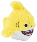 M&auml;nguasi koerale, pehme Gimborn Sharks Ball 65038, valge/kollane