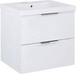 Vannitoakapp valamuga Elita, valge v., 38.6 cm x 49.6 cm x 53 cm