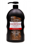 Du&scaron;igeel ja &scaron;ampoon Naturaphy Caffeine for men, 1000 ml