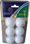 Lauatennise pall Spartan, 40 mm, 6 tk