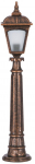 Vabalt seisev v&auml;lisvalgusti Opviq BSU-68185-BKR-M1-B, 60W, E27, IP65, pronks v./pruun v., 20 cm x 100 cm