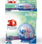 3D-pusle Ravensburger Stitch 3, 7.5 cm x 7.5 cm, 54 tk, sinine v./violetne v.