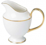 Piima anum Quality Ceramic Prima Gold, 250 ml, kuldne v./valge v., keraamiline