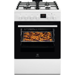 Gaasipliit elektriahjuga Electrolux 600 seeria &bdquo;SteamBake&ldquo; LKK660220W