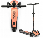 Laste t&otilde;ukeratas Scoot and Ride Highwaykick 5 LED, must v./oranž v.