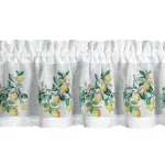 P&auml;evakardin Cloe, valge v./kollane v./roheline v., 150 cm x 30 cm
