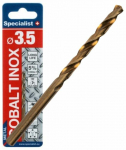 Metallist puur Specialist+ Cobalt, metall/teras/roostevaba teras, keermega, sirge, 3.5 mm x 7 cm