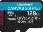 M&auml;lukaart Kingston Canvas Go! SDCG4/128GBSP, 128 GB, 200 Mb/s