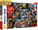 Pusle Trefl Marvel Avengers Heroes 10934, 48 cm x 68 cm, 1000 tk, mitmev&auml;rviline