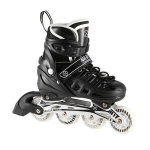 Rulluisud Nils Extreme NH10905, must v., S (kahjustatud pakend)