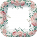 &Uuml;hekordne taldrik Paw Decor Collection Gorgeous Roses, &Oslash; 23 cm, 8 tk