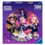 Pusle Ravensburger KPOP Demon Hunters, 52 cm x 52 cm, 500 tk, mitmev&auml;rviline