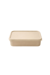 Konteiner toidu jaoks Hermia BU0041, 0.75 l, 19 cm x 13 cm, pruunikas v.