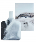 L&otilde;ikelaudade komplekt Hermia Marble2, mitmev&auml;rviline, 35 cm x 25 cm
