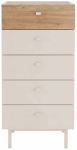 Kummut Kalune Design Luke LK4-CS, liivakarva pruun v./oak, 96.6 cm x 47.9 cm x 36.8 cm