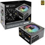 Toiteplokk Thermaltake Germanium Pro RGB 850W 850 W, 12 cm