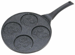Pannkoogipann King Hoff KH-1672, &Oslash; 26.5 cm, alumiinium, must v.