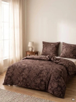 Voodipesukomplekt Homla Cozy Autumn Elio 245920, pruun v., 70 x 80 cm, 160 x 200 cm, 3 os.