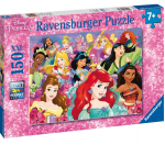 Pusle Ravensburger Disney Princess, 49 cm x 36 cm, 150 tk