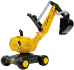 S&otilde;iduekskavaator Rolly Toys, must v./kollane v.