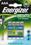 Laetav aku Energizer, AAA, 4 tk