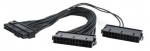 Adapter Gembird 24pin / 24pin x 2 24-pin male, 24-pin female, 0.3 m, must v.