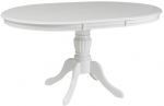 Laud pikendatav Olivia, valge v., 106 - 141 cm x 106 cm x 76 cm