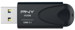 USB m&auml;lupulk PNY Attach&eacute; 4, must v., 512 GB