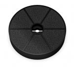 Aurukollektori s&ouml;efilter Maan Dfueel, must v., 17.5 cm x 17.5 cm