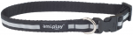 Kaelarihm koertele Amiplay Shine, must, 200 - 350 mm x 10 mm, 20-35