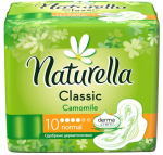 H&uuml;gieenisidemed Naturella, Normal, 10 tk