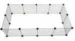 Loomade kaitsepiire C&C Modular Cage, 145 x 75 x 37 cm