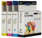 Tindiprinteri kassett Print4U C2P24AE, ts&uuml;aansinine (cyan)