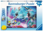 Pusle Ravensburger Mermaids 13296, 49 cm x 36 cm, 300 tk, mitmev&auml;rviline