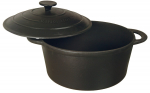 Kastrul King Hoff KH-2254, 24 cm, 4 l, must v.