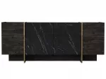 Kapp Kalune Design Veyron 804TRH3522, pruun v./must v., 46.6 cm x 180 cm x 75.5 cm