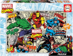 Pusle Educa Marvel Comics 84985, 68 cm x 48 cm, 1000 tk, mitmev&auml;rviline