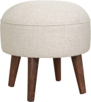 Tumba Hanah Home Deff 209FLF1165, kreemjasvalge, 45 cm x 45 cm x 43 cm