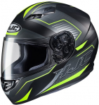 Mootorratta kiiver Hjc CS15 Trion, S, must/kollane