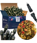 J&otilde;ulutuled Springos, 60 m, soe valge v., 1000 LED