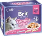 Kassi m&auml;rgtoit Brit Premium Family Plate, veiseliha/kanaliha/l&otilde;he, 0.085 kg x 12 tk